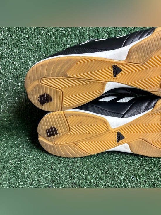Adidas Copa Indoor Men’s Size 12 Black White Soccer Shoes BB0851 - Excellent - Picture 10 of 12